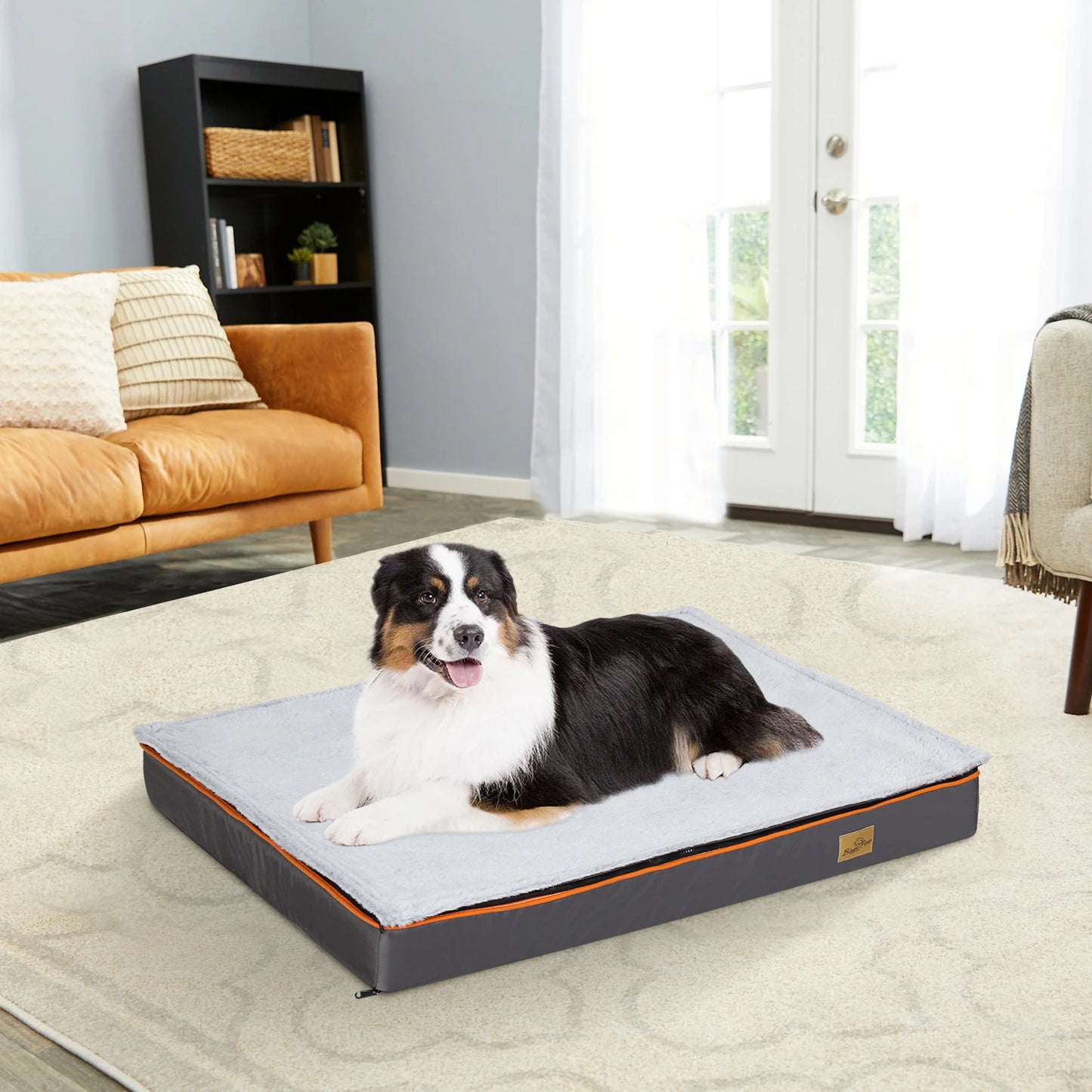 Orthopedic Foam Dog Bed with Washable Cover