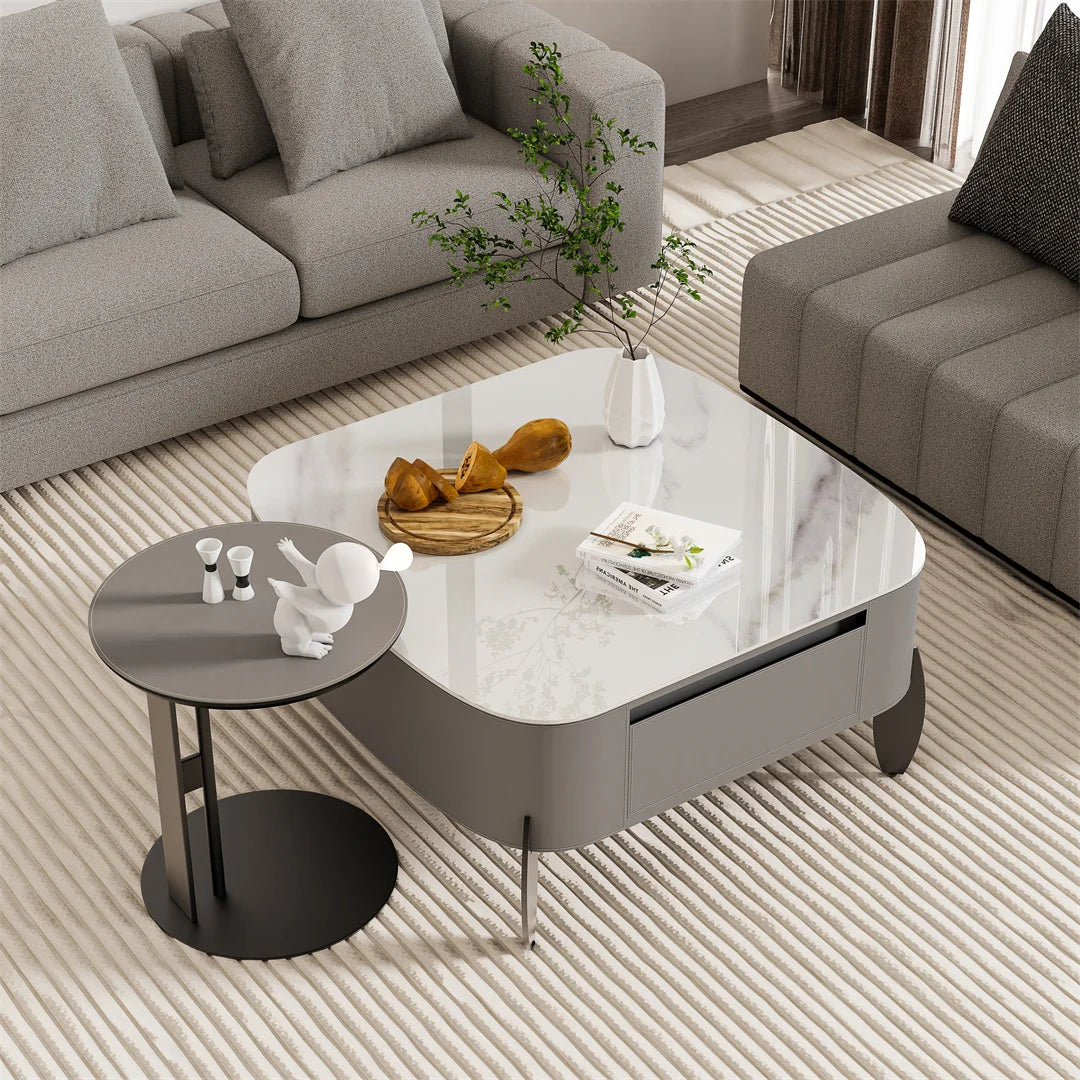 Modern Coffee Table with Drawers