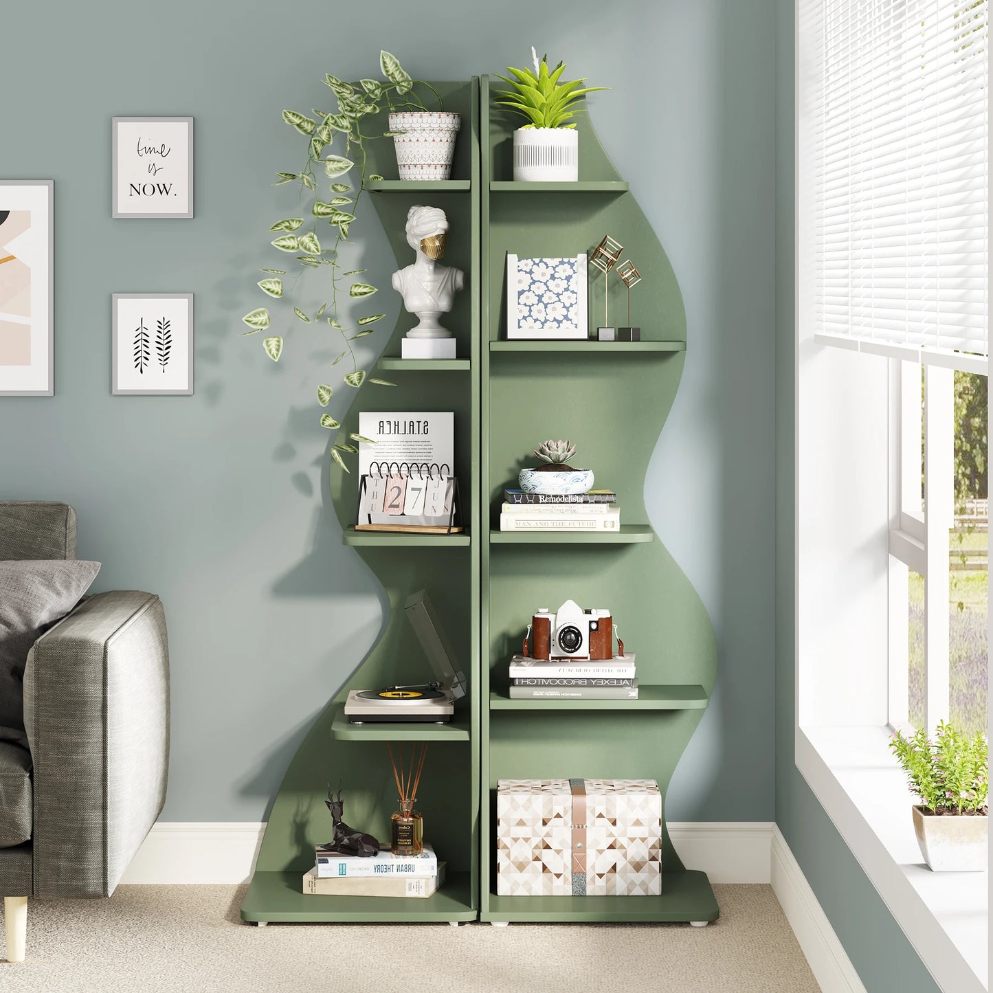 Corner 5‑Tier Shelf
