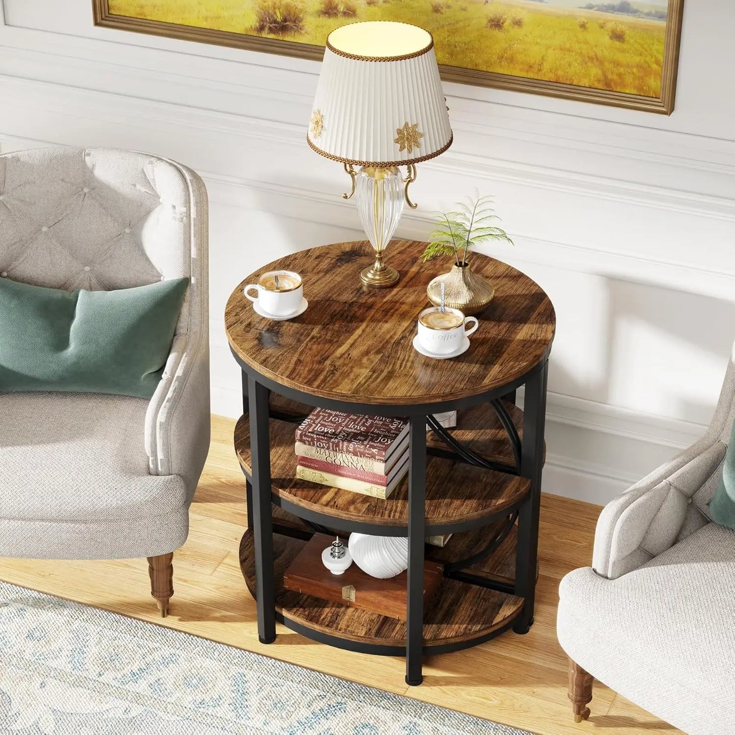 Half Moon Side Table