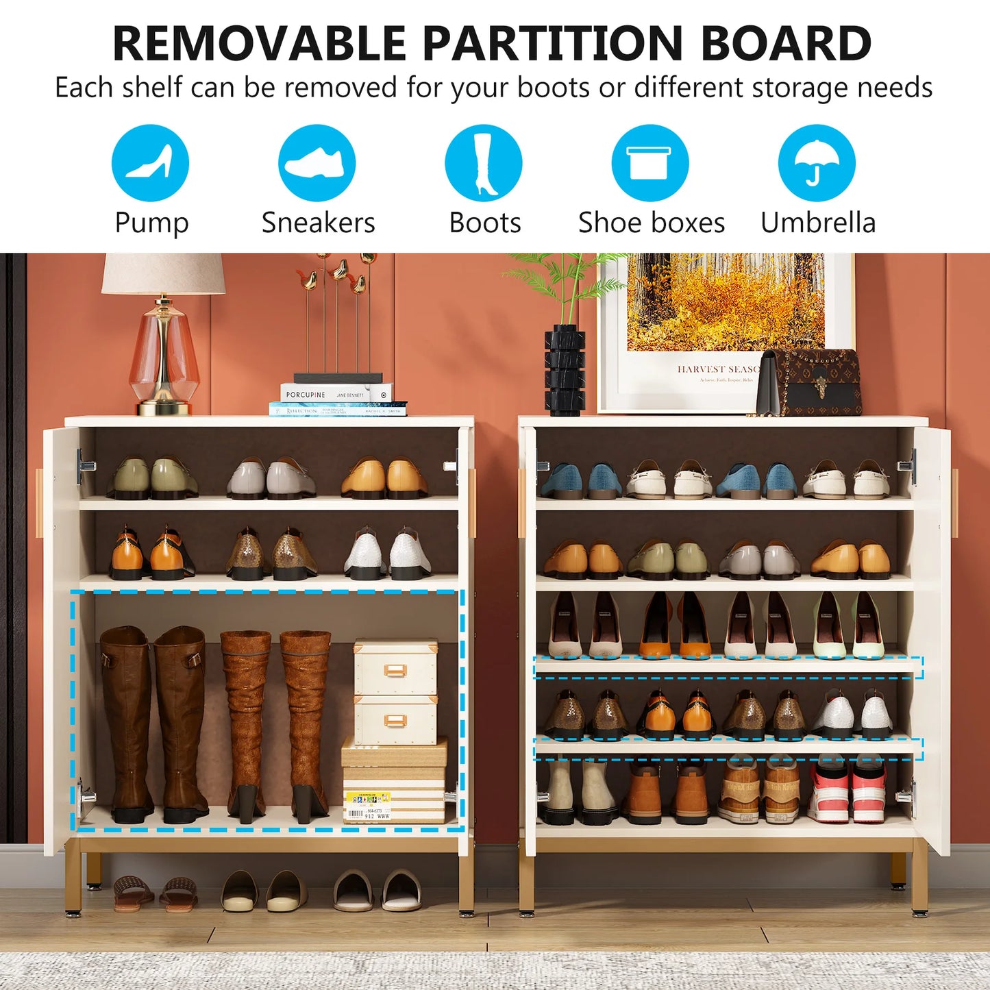 6-Tier Shoe Cabinet