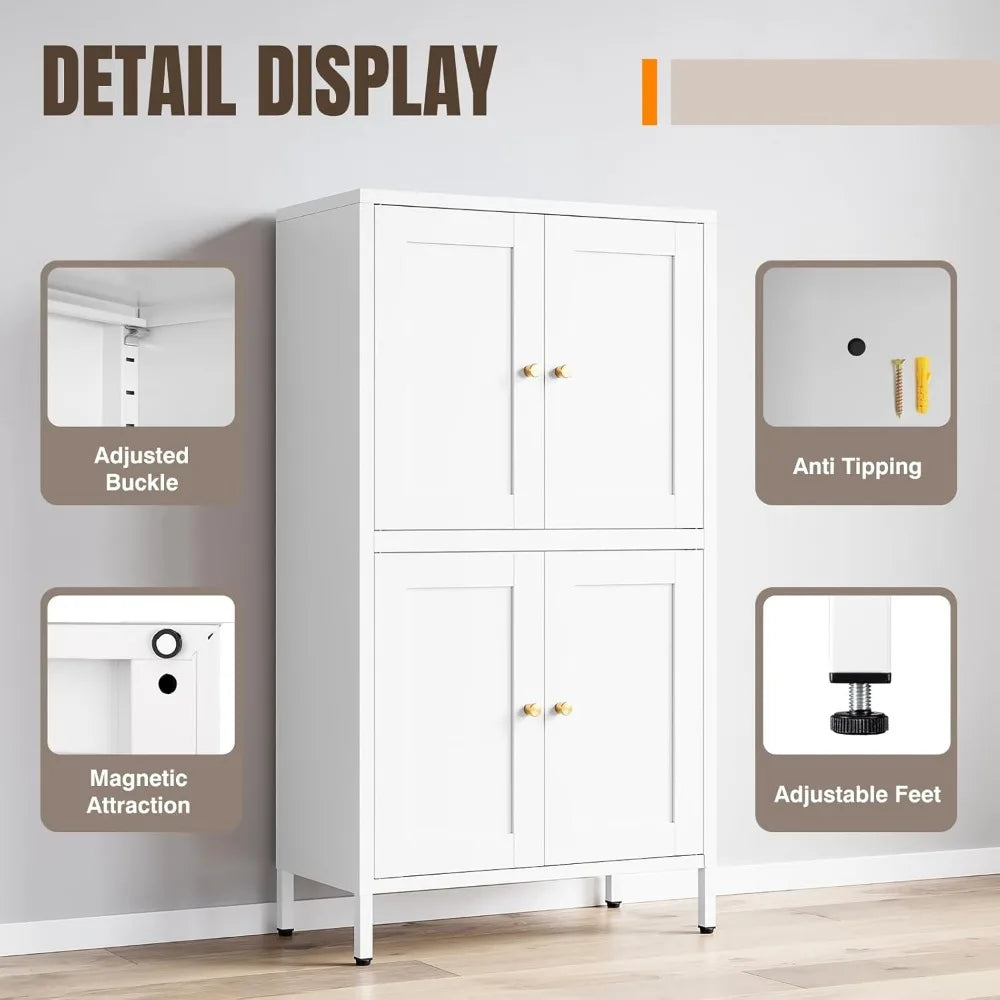 Tall Metal Kitchen Cabinet