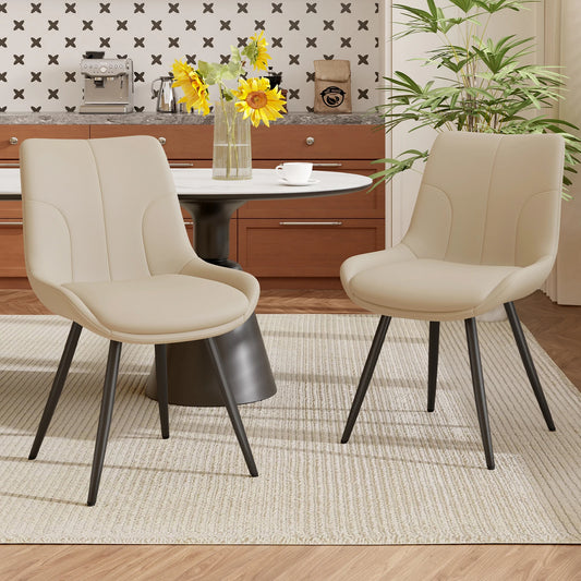 Faux Leather Dining Chairs