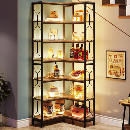 Industrial Corner Shelf