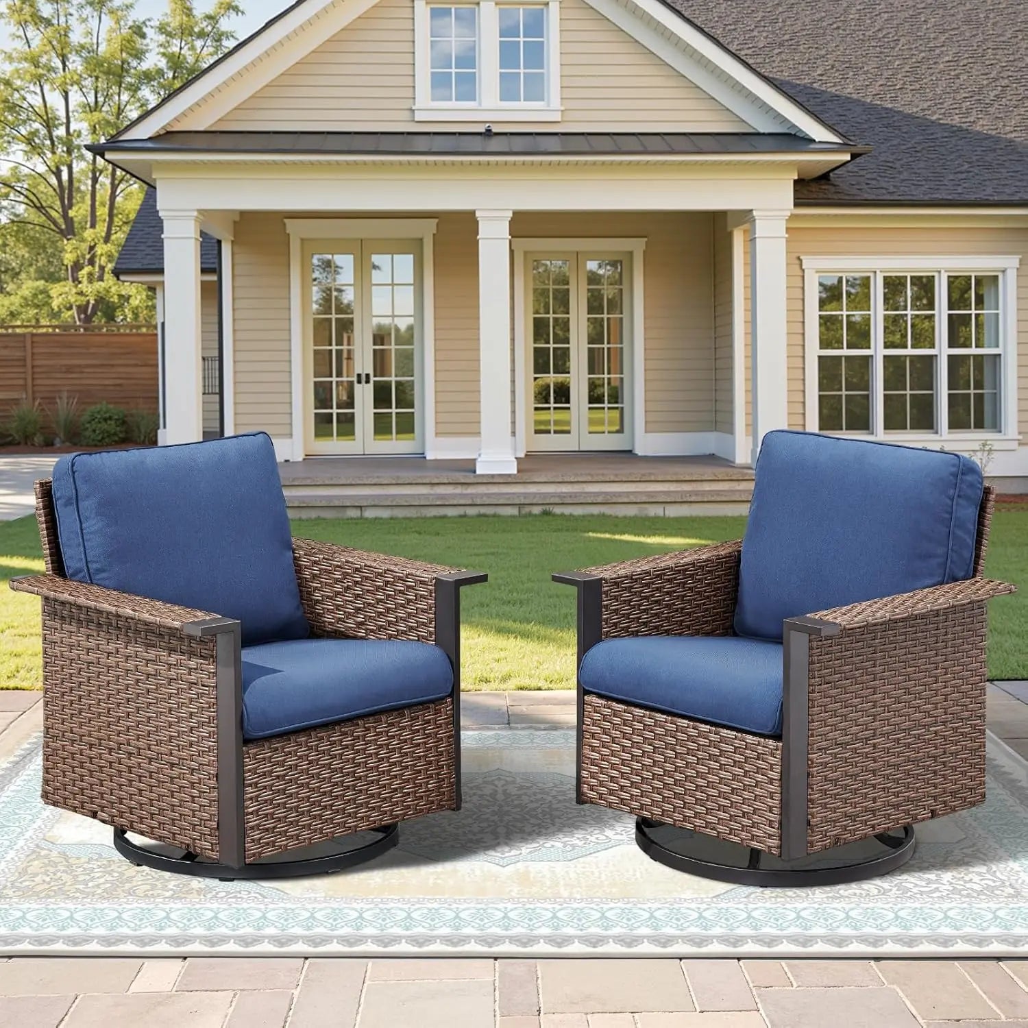 5-Piece Outdoor Wicker Set