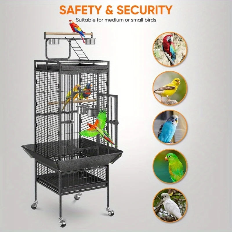 Large Steel Bird Cage