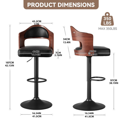 Adjustable Swivel Counter Chairs
