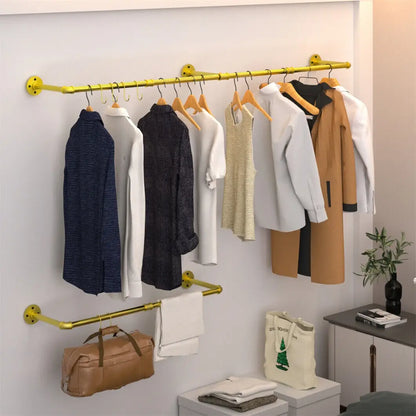 Industrial Pipe Clothes Rack