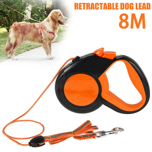 Retractable Dog Leash 8M