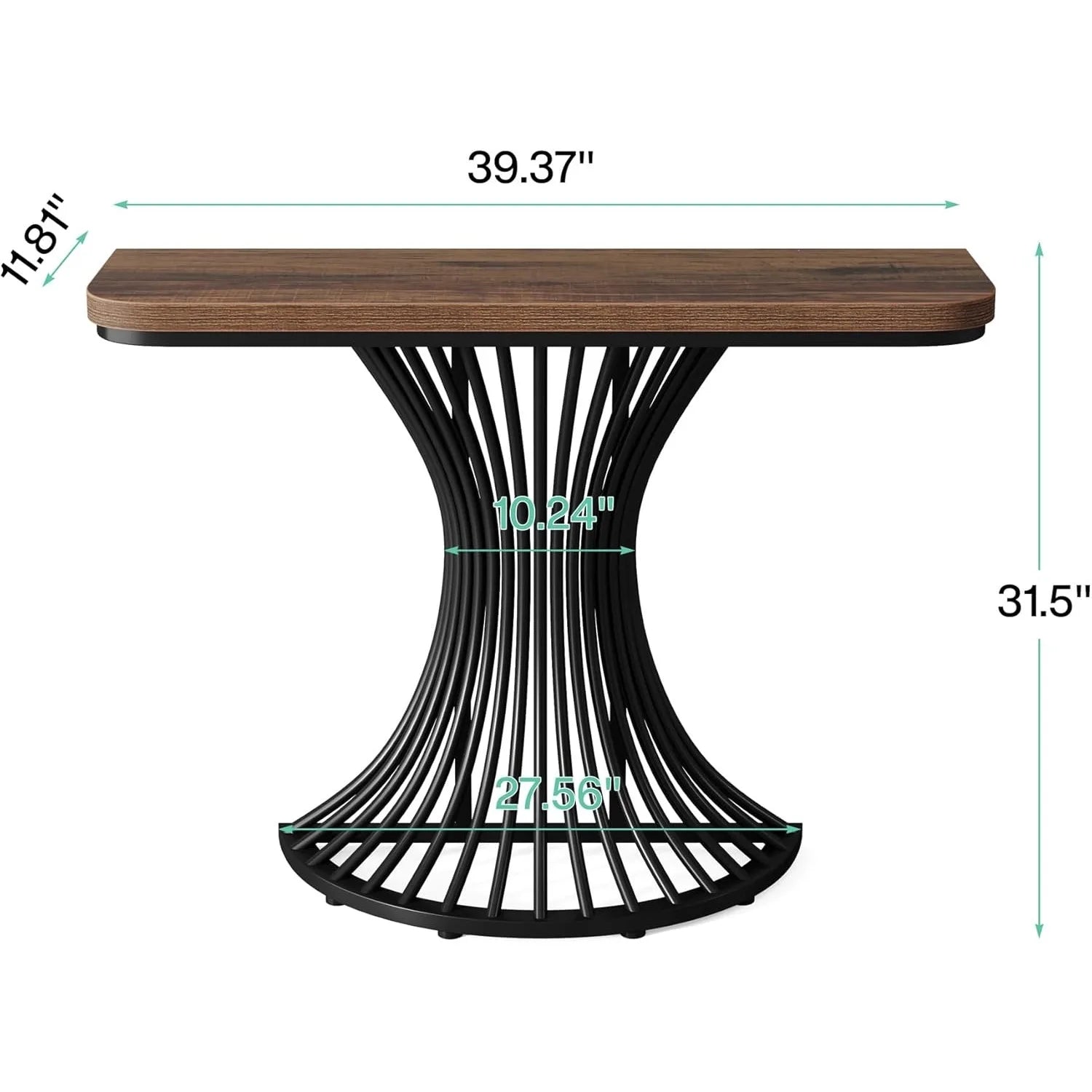 Industrial Console Table