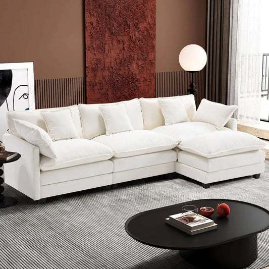 L‑Shaped Cloud Sofa