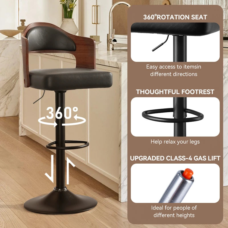 Adjustable Swivel Counter Chairs