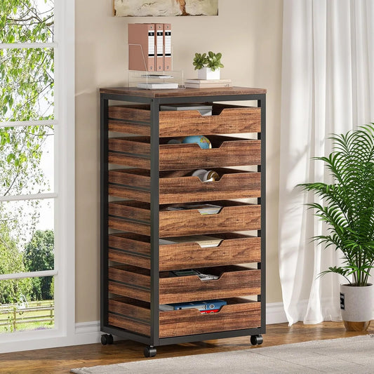 7 Drawer Mobile Cabinet