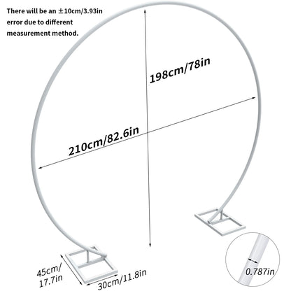 Round Balloon Arch Frame