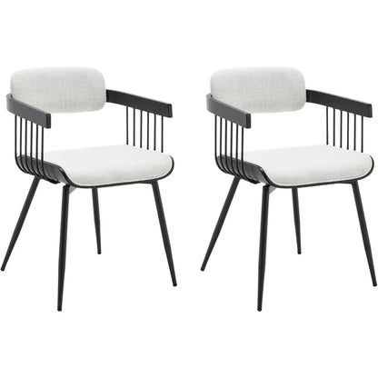 Beige Upholstered Armchairs