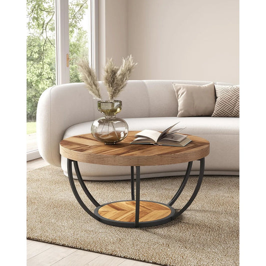 Marble Circle Coffee Table