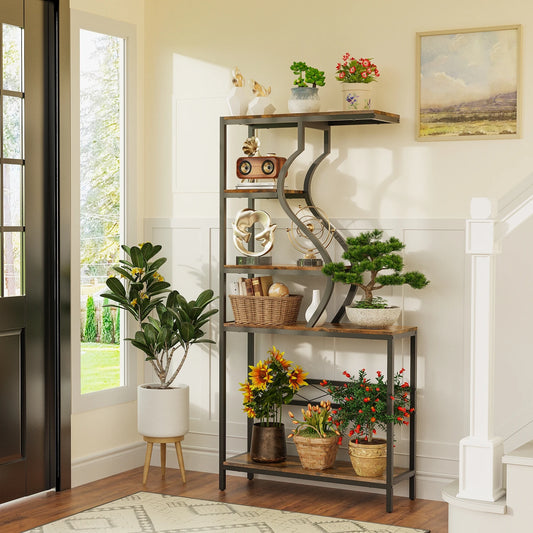 Industrial 5-Tier Plant Stand