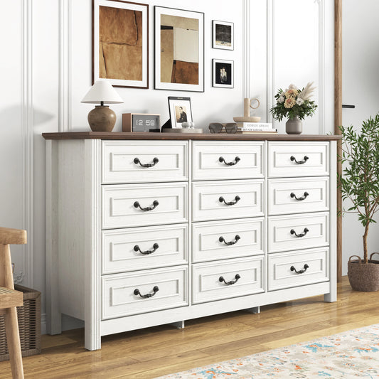 Large Dresser with 12 Drawers