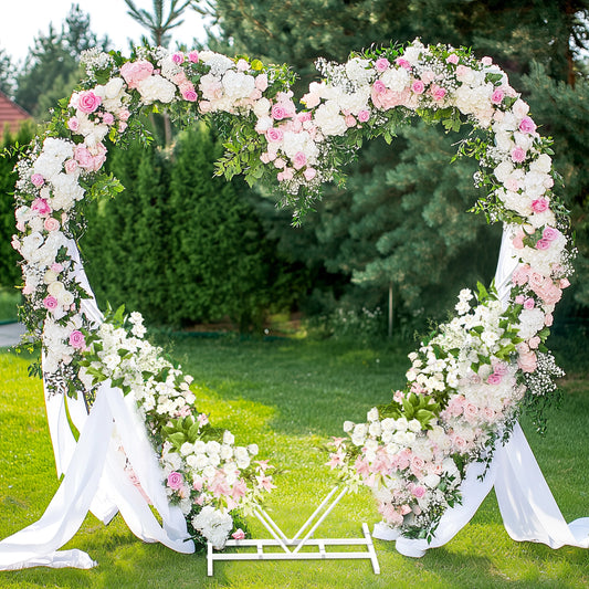 Heart-Shaped Wedding Arch Frame