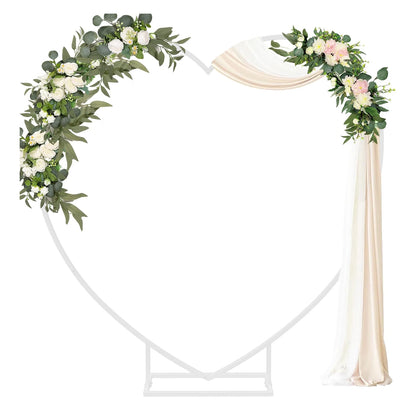 Heart Metal Wedding Arch Frame