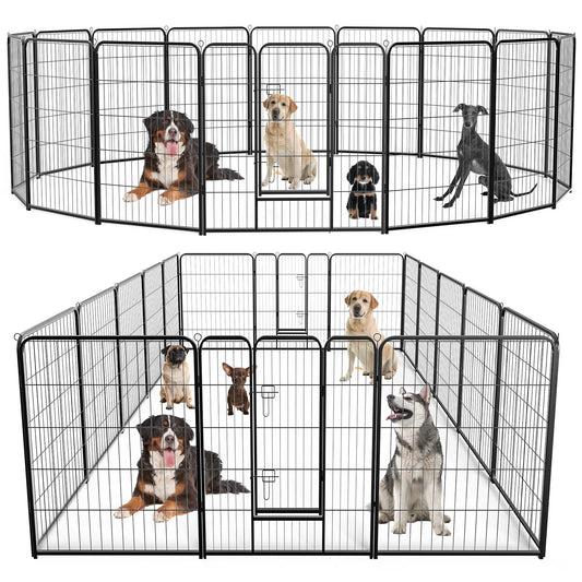 16-Panel Dog Playpen