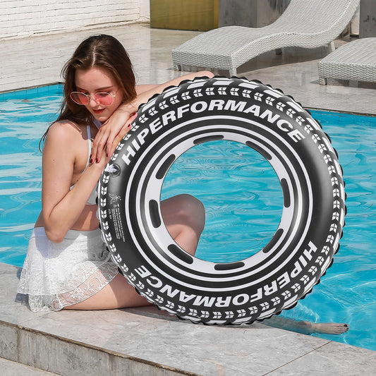 Tire Shaped Thickened Pool Float