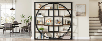 Industrial Etagere Bookcase