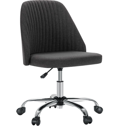 Armless Small Desk Chair