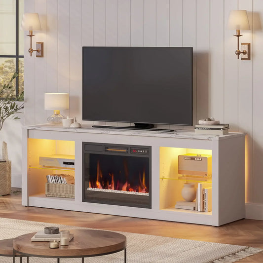 LED Electric Fireplace Stand