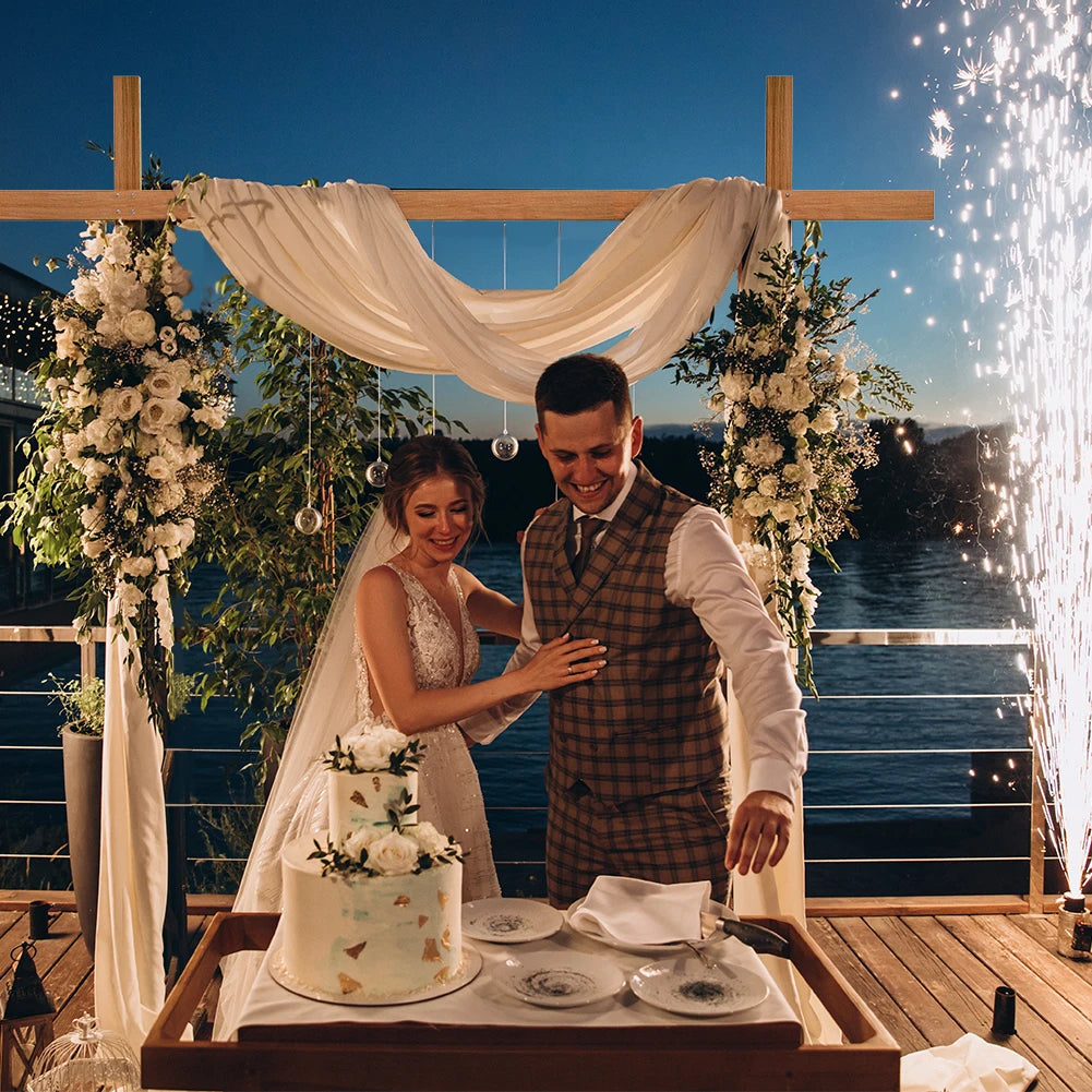 Wooden Wedding Arch