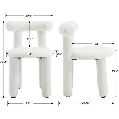 Sherpa Barrel Chairs