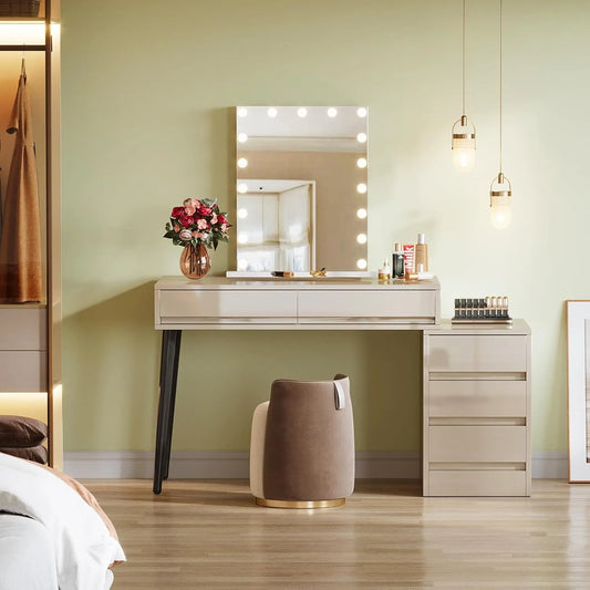 High Gloss Vanity Desk