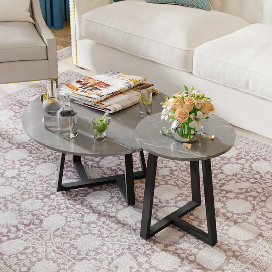 Modern Nesting Coffee Tables Set