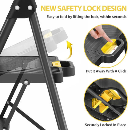4‑Step Steel Ladder