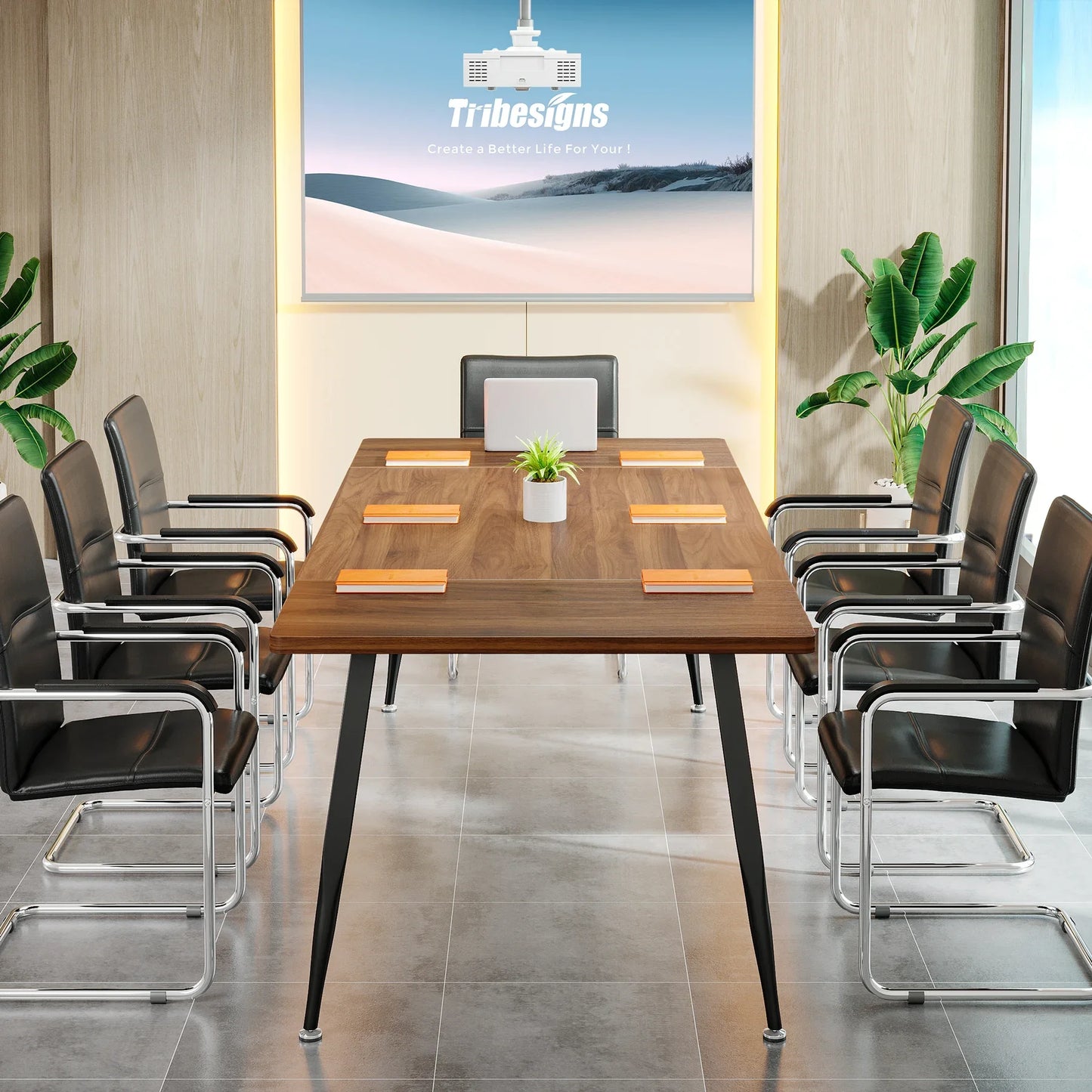 6FT Industrial Conference Table