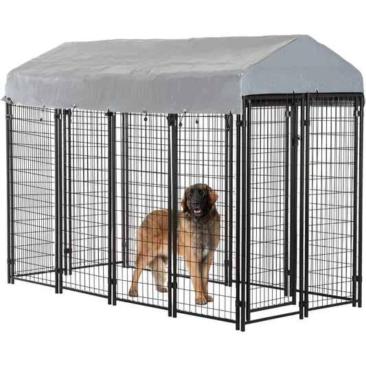 Galvanized Dog Playpen