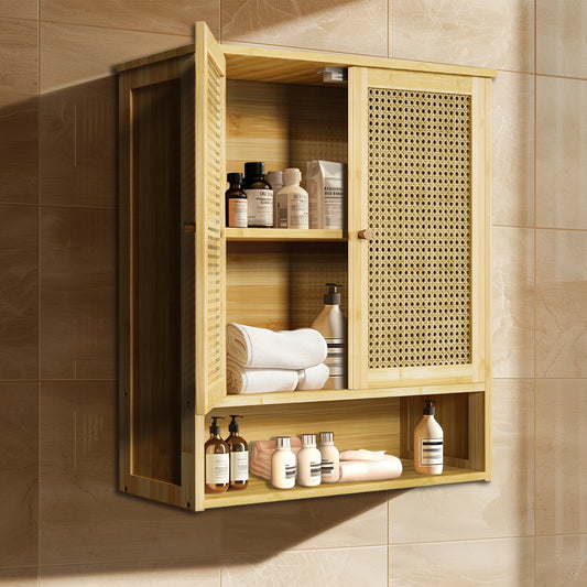 Bamboo Wall Cabinet