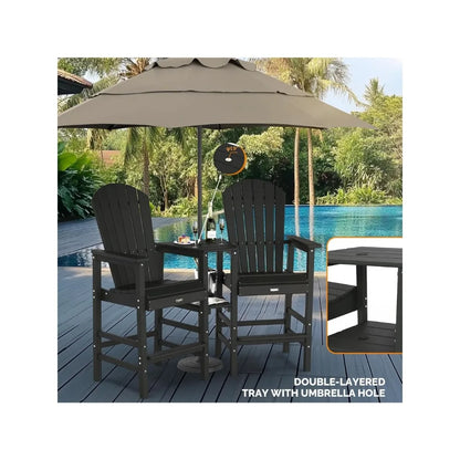 Tall Adirondack Balcony Chairs