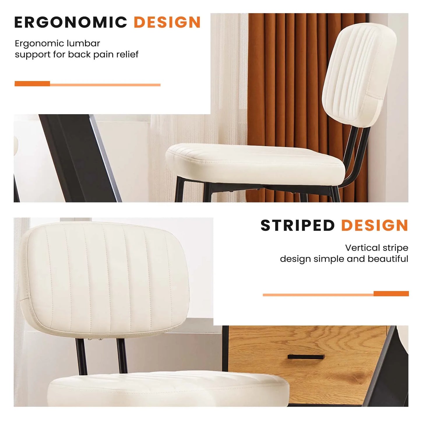PU Leather Dining Chairs