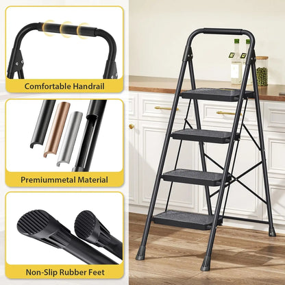 4‑Step Steel Ladder