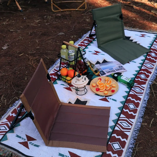 Foldable Backrest Camping Chair