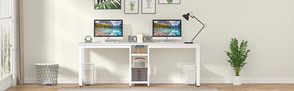 Dual Workstation Desk