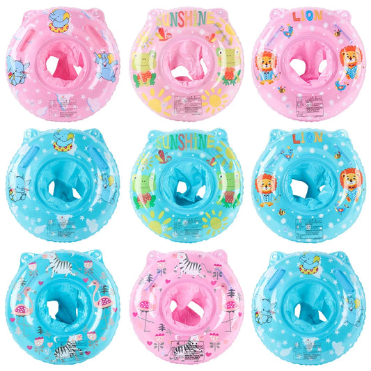Inflatable swimming float for children