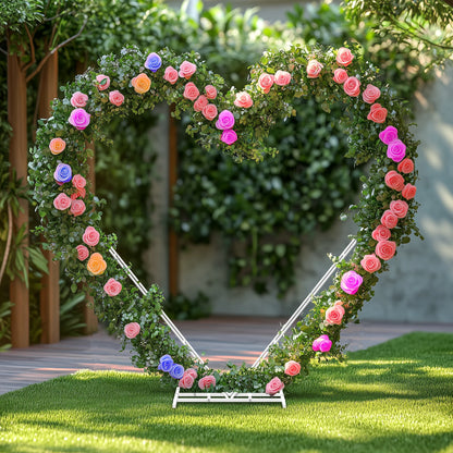Heart-Shaped Wedding Arch Frame