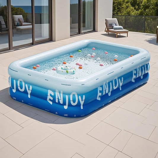 Large Heavy-Duty Inflatable Swimming Pool
