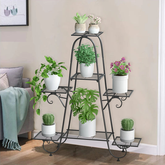 7-Tier Metal Plant Rack