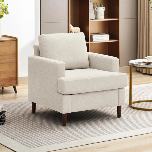 Mid‑Century Accent Chair