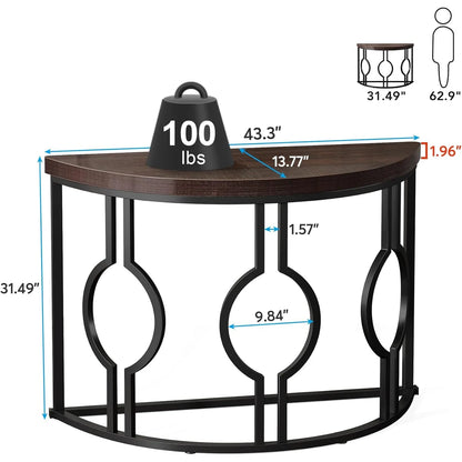 Half Moon Console Table