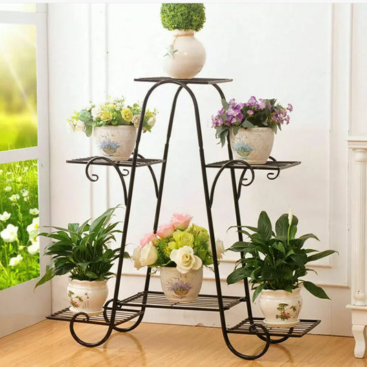 6-Tier Metal Plant Stand