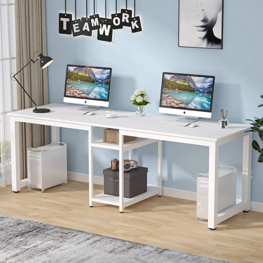 Dual Workstation Desk